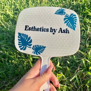 Customize hand mirrors for /cosmetologist/esthetician/ Make up accessories