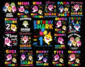 Download Baby Shark Birthday Svg Etsy