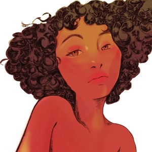 Commission fan art or portrait in manga style/ Personalized gift