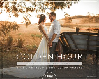 Golden Hour Lightroom Preset Mobile fit for Wedding and Photoshoot, Photoshop, Instagram FIlter, Influencer, Photographer