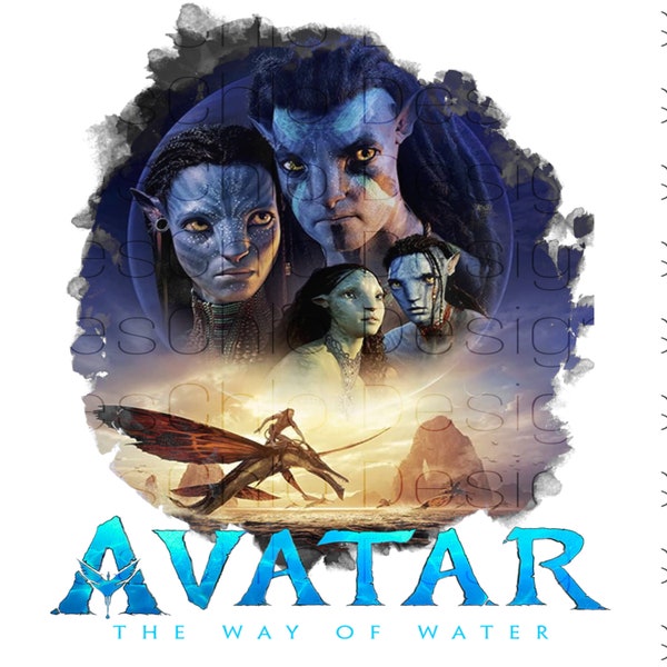 Avatar cut file, avatar PNG, Pandora digital downloads, avatar Cricut silhouette digital