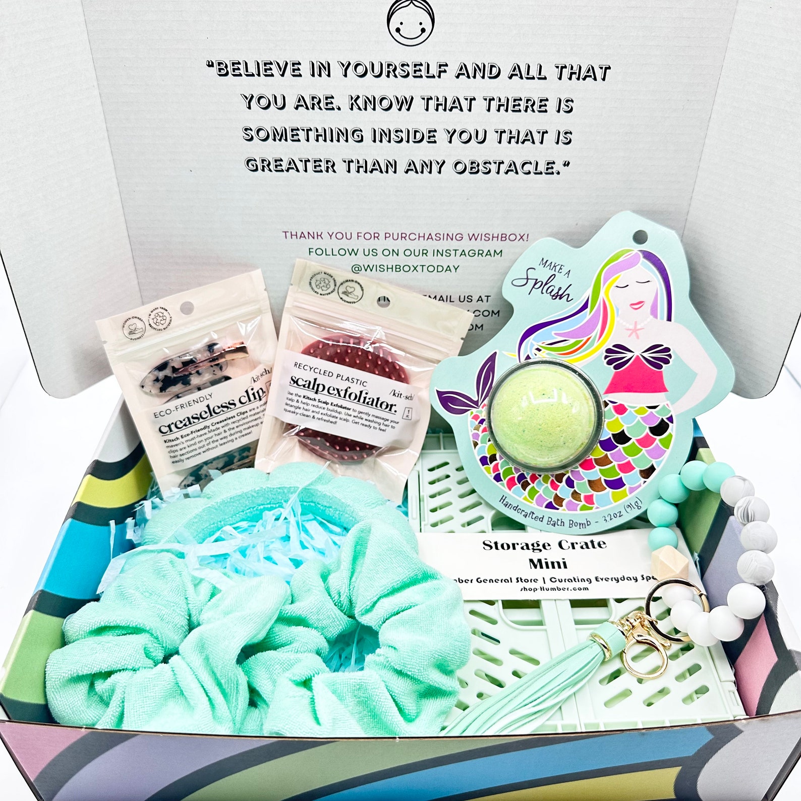 New Turquoise Wishbox Best Curated Gift Box for Teen Girls, Best Teen ...