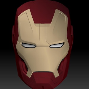 Iron Man Mark 42 3d Printable Helmet