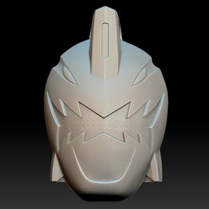 Power Rangers Dino Thunder Black Helmet 3d File