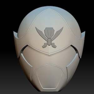 Power Rangers Super Mega Force Red Helmet 3d File