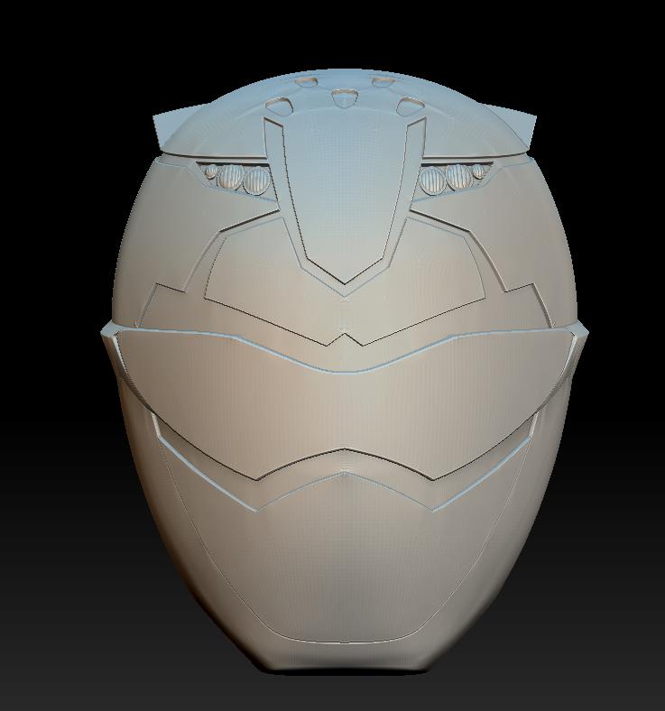 Power Rangers Beast Morphers Red Helmet 3d File - Etsy