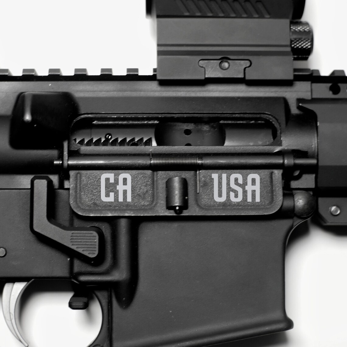 AR15 Ejection Port Dust Cover Decal represent your state Etsy