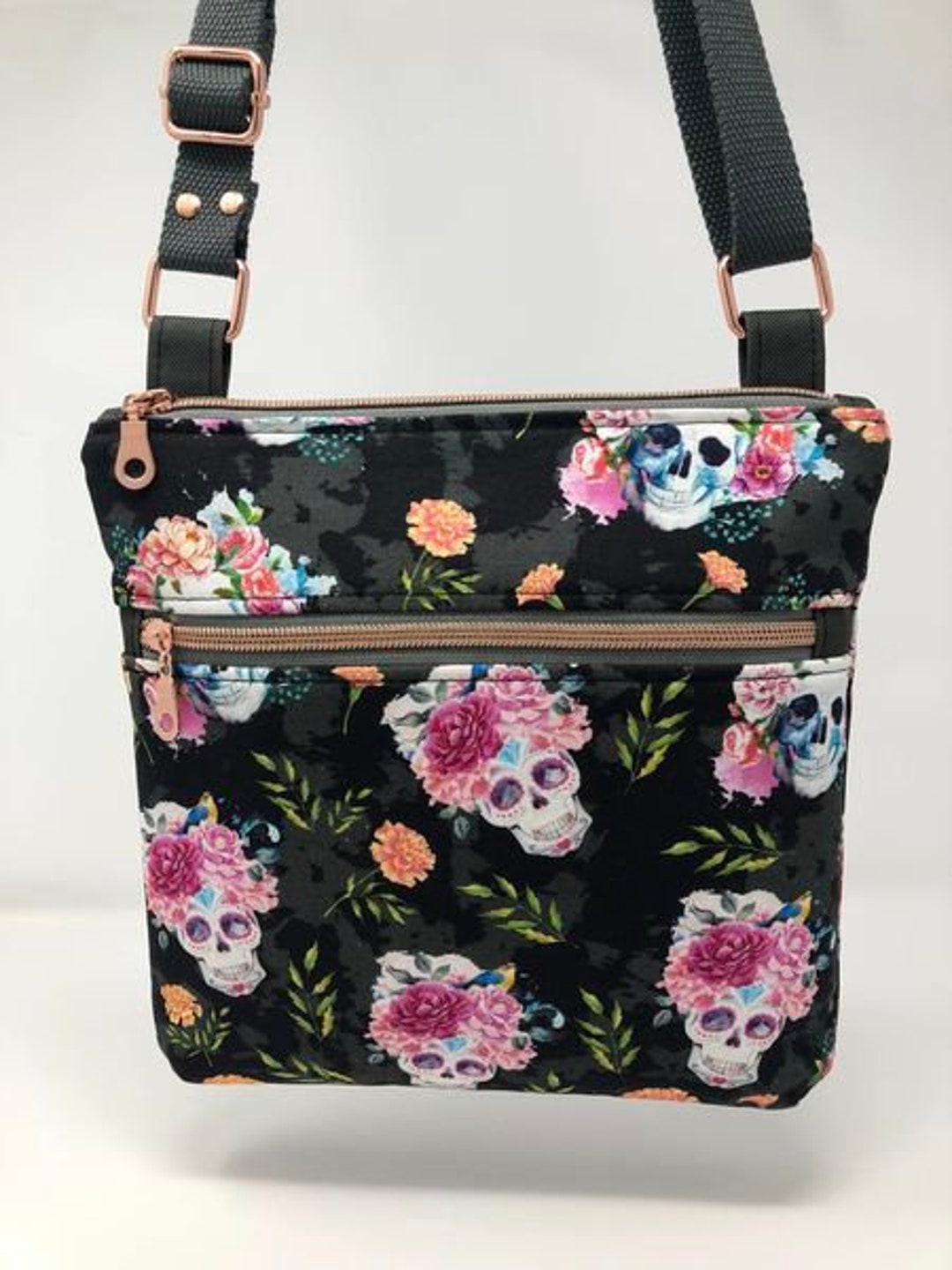 'Skull Flower' small crossbody bag Crossbody bags main image 1