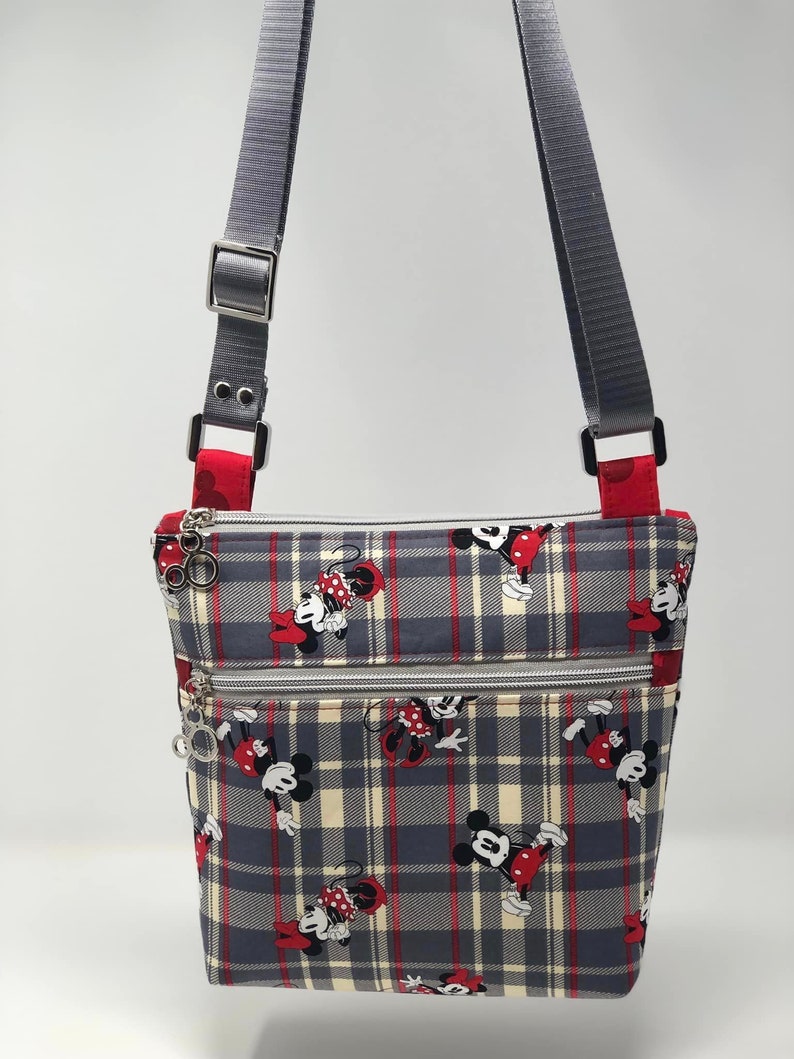 Mouse Themed Crossbody Bag Day Bag for Travel Theme Park Handsfree Bag