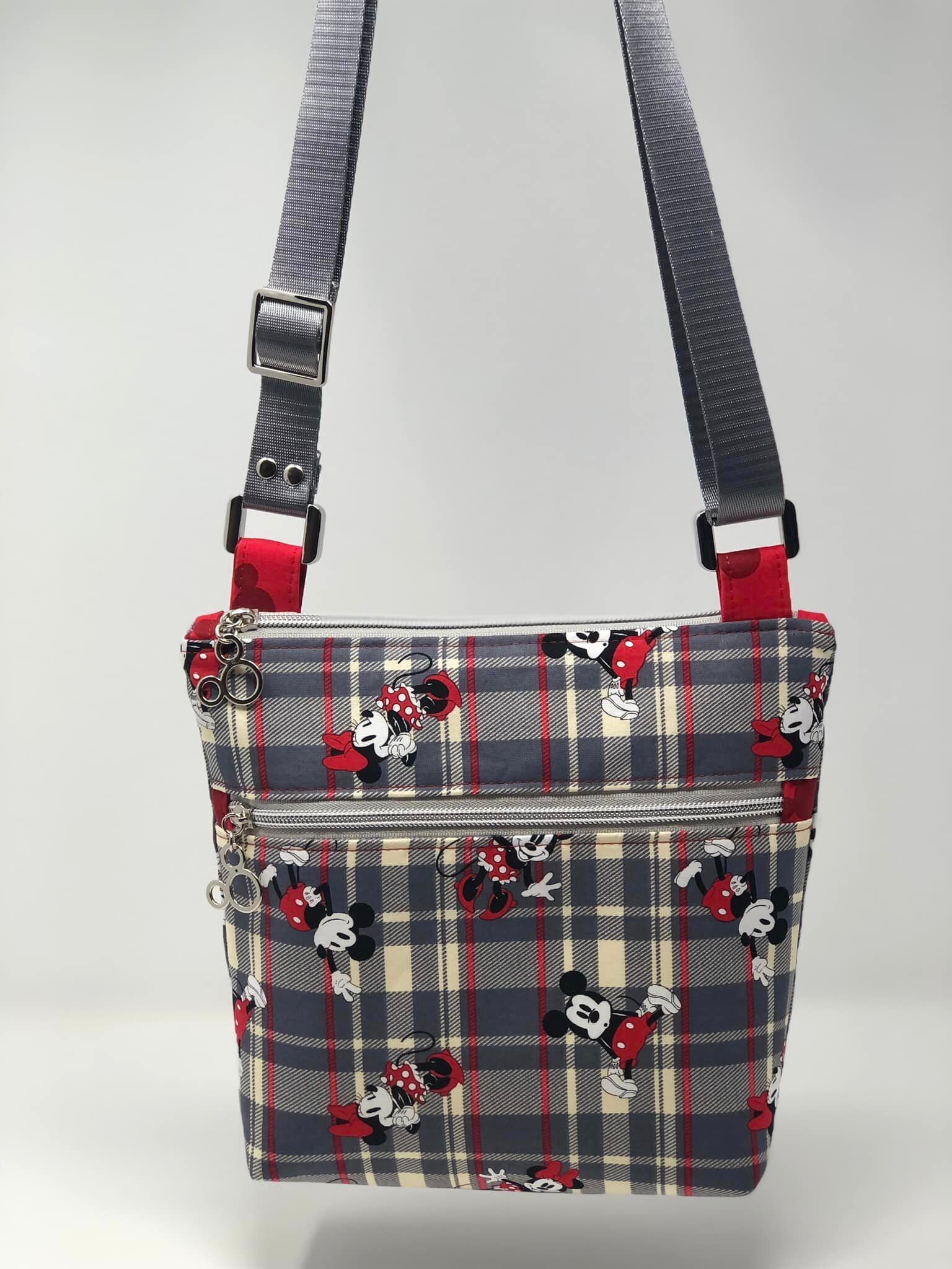 Mouse Themed Crossbody Bag Day Bag for Travel Theme Park Handsfree Bag