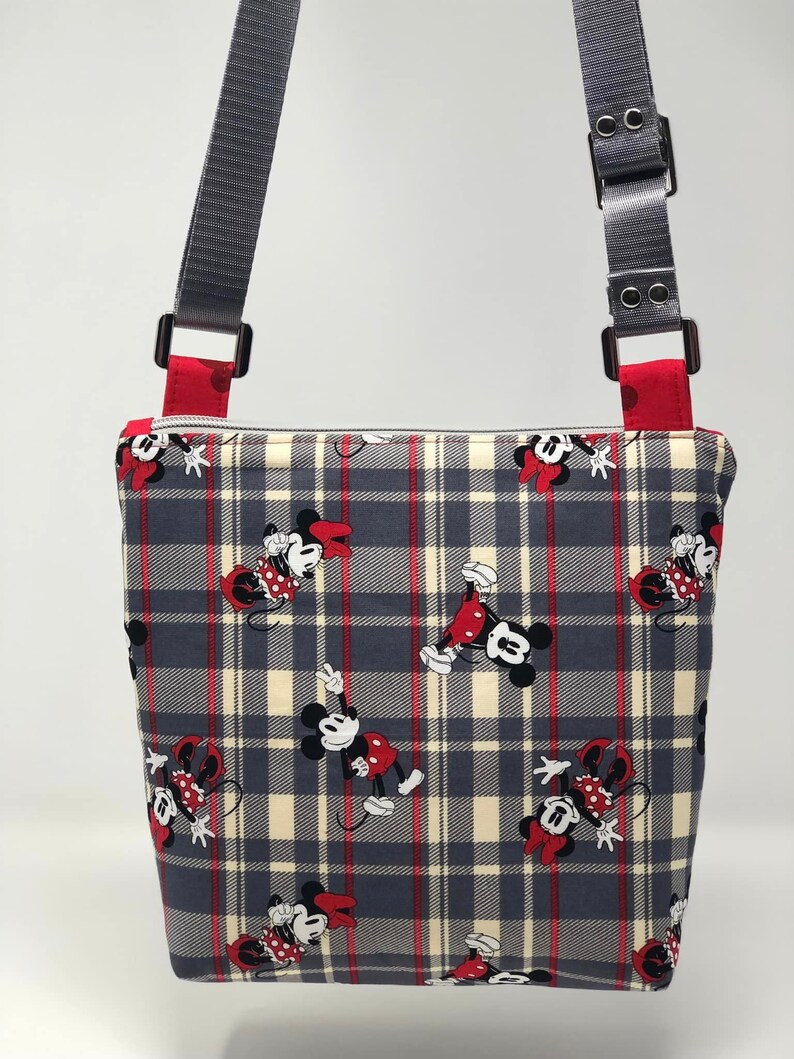 Mouse Themed Crossbody Bag Day Bag for Travel Theme Park Handsfree Bag