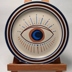 Evil eye, wall hanging, plate decor