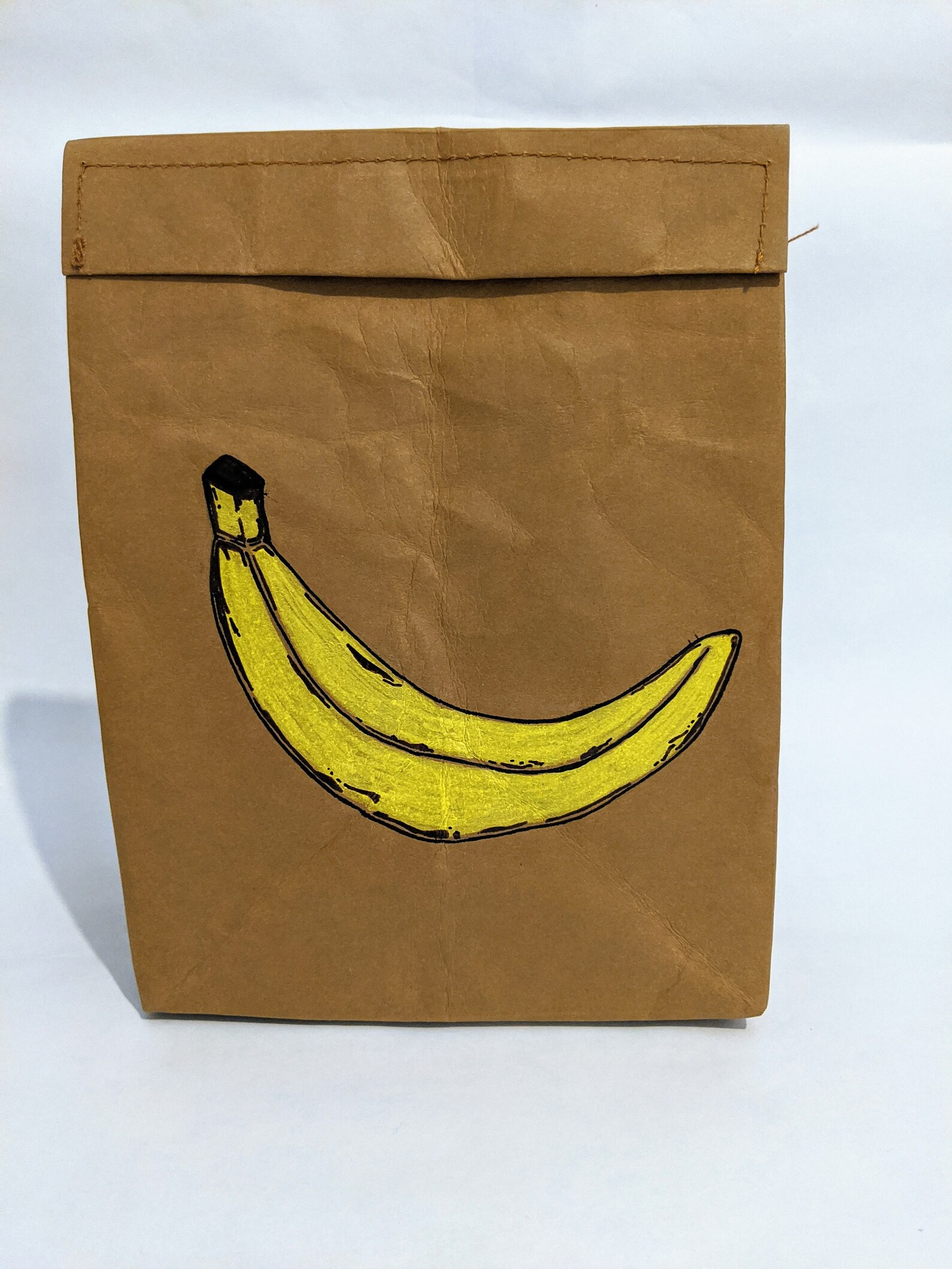 Brown Paper Lunch Bagbanana Etsy
