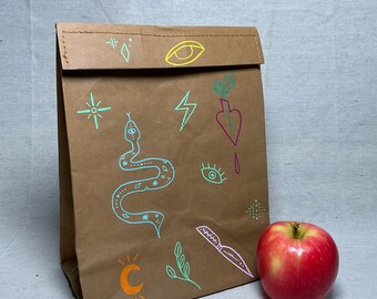 Magical_Charms_Brown Paper Lunch Bag