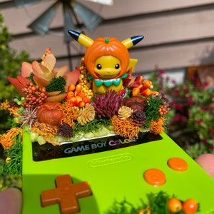 Halloween GBC Terrarium | Succulent Terrarium Diorama | Nerdy Gift ...