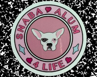 SNABA Alum 4 Life Sticker | BCBA Therapist sticker | ABA Therapy sticker | Behavior Analyst Sticker | Applied Behavior Analysis Gift | Exam