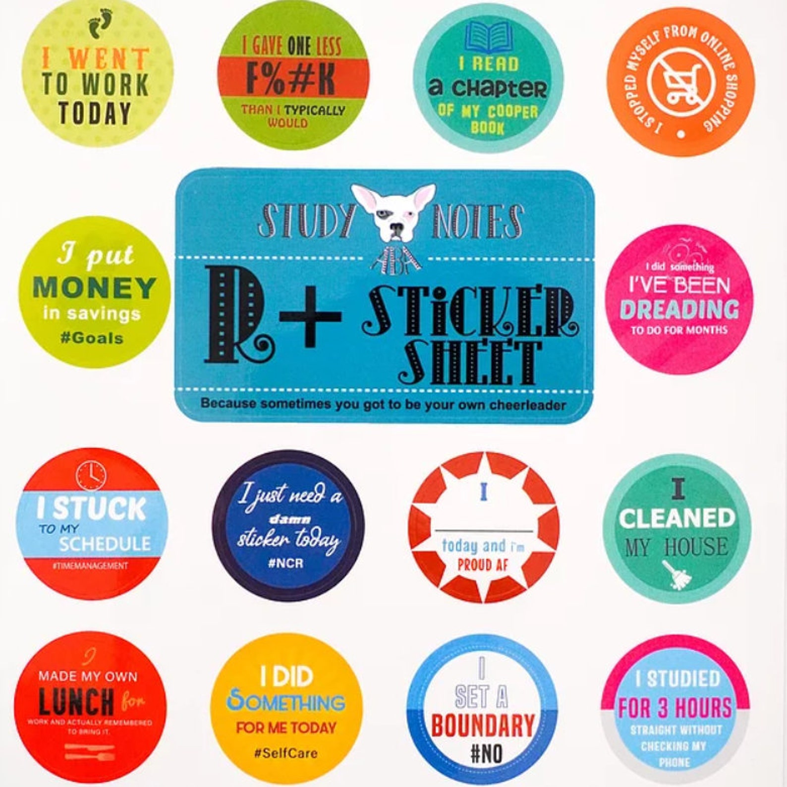 R Sticker Sheet Reinforcement Stickers School Stickers Etsy