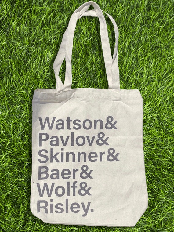 ABA Founding Fathers Canvas Tote | BCBA Therapist Gift | ABA Therapy Bag| Behavior Analyst Gift | Applied Behavior Analysis Gift | aba gift