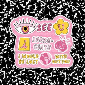 J’apprécie votre autocollant | Cadeau d’appréciation des employés | Sticker de remerciement | Cadeau d’appréciation | Autocollant de collègue | Appréciation des collègues |