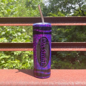 Crayon Inspired Custom Tumbler