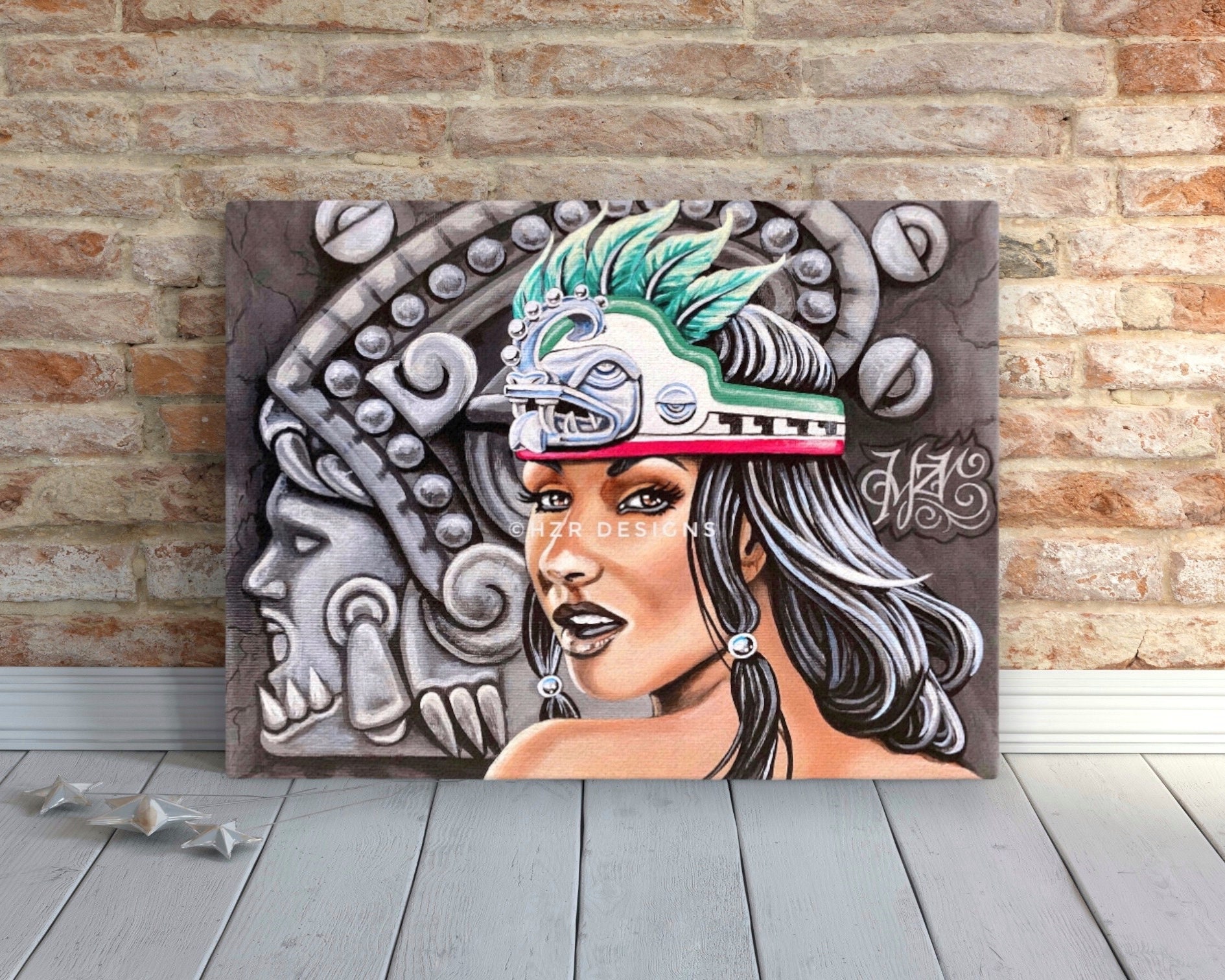 Streetwear Warrior Canvas Print