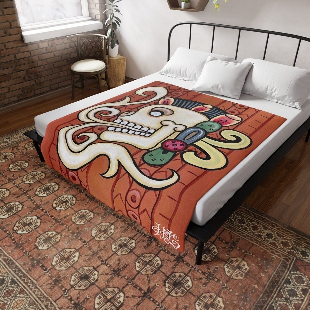 Überwurfdecke Mit Hundepfoten-Muster – Weiche Flanell-Decke Für Sofa, Bett & Picknick, Schwarz-Weiß