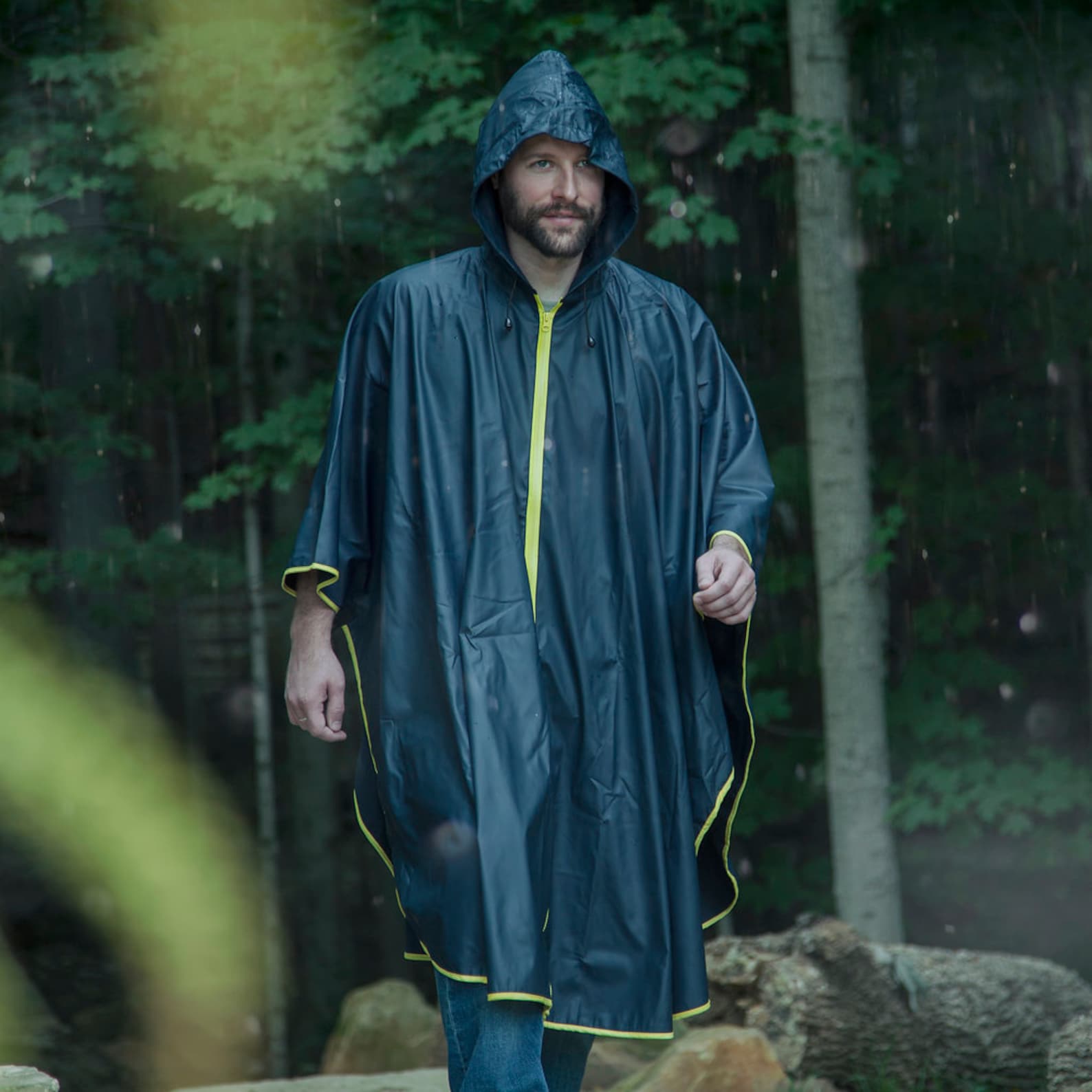 Rain Poncho Adult Unisex One Size Fits all lightweight rain Etsy