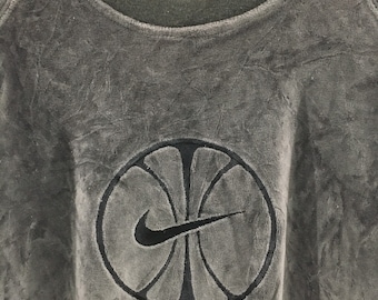 nike velvet jumper