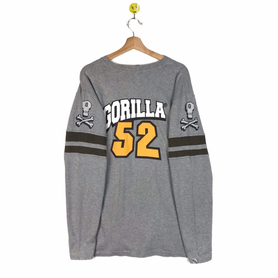 Rare!! Gorilla sweatshirt Gorilla pullover Gorill… - image 4