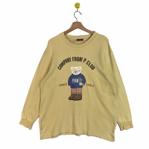 Rare!! Bear sweatshirt Bear pullover Bear sweater