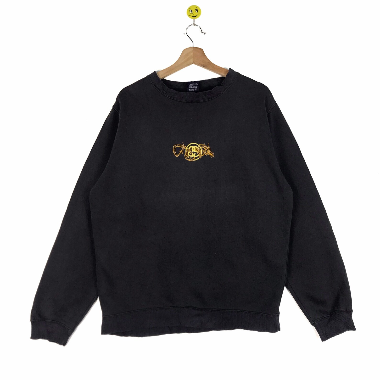 Rare Stussy sweatshirt big logo pullover jumper sweater | Etsy