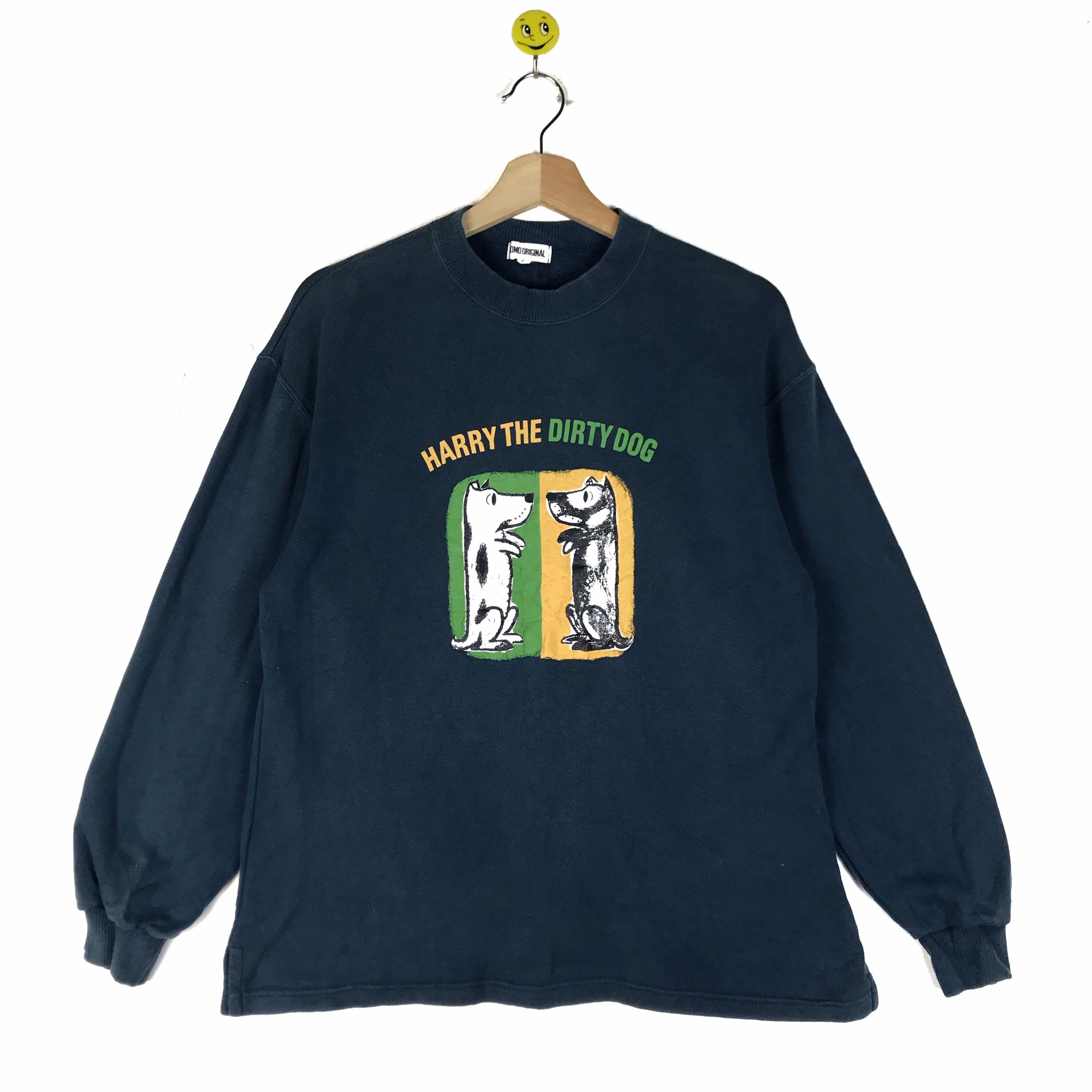 Rare Harry The Dirty Dog Sweatshirt Pullover Sweater Shirt Etsy