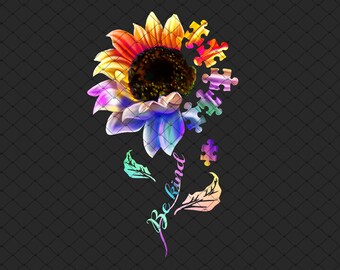 Free Free Sunflower Autism Svg 347 SVG PNG EPS DXF File