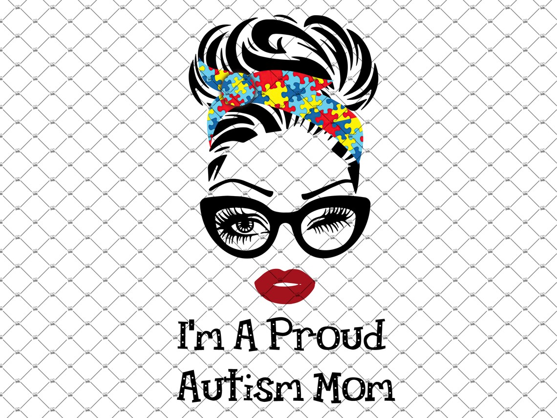 Free Free Proud Autism Mom Svg 634 SVG PNG EPS DXF File