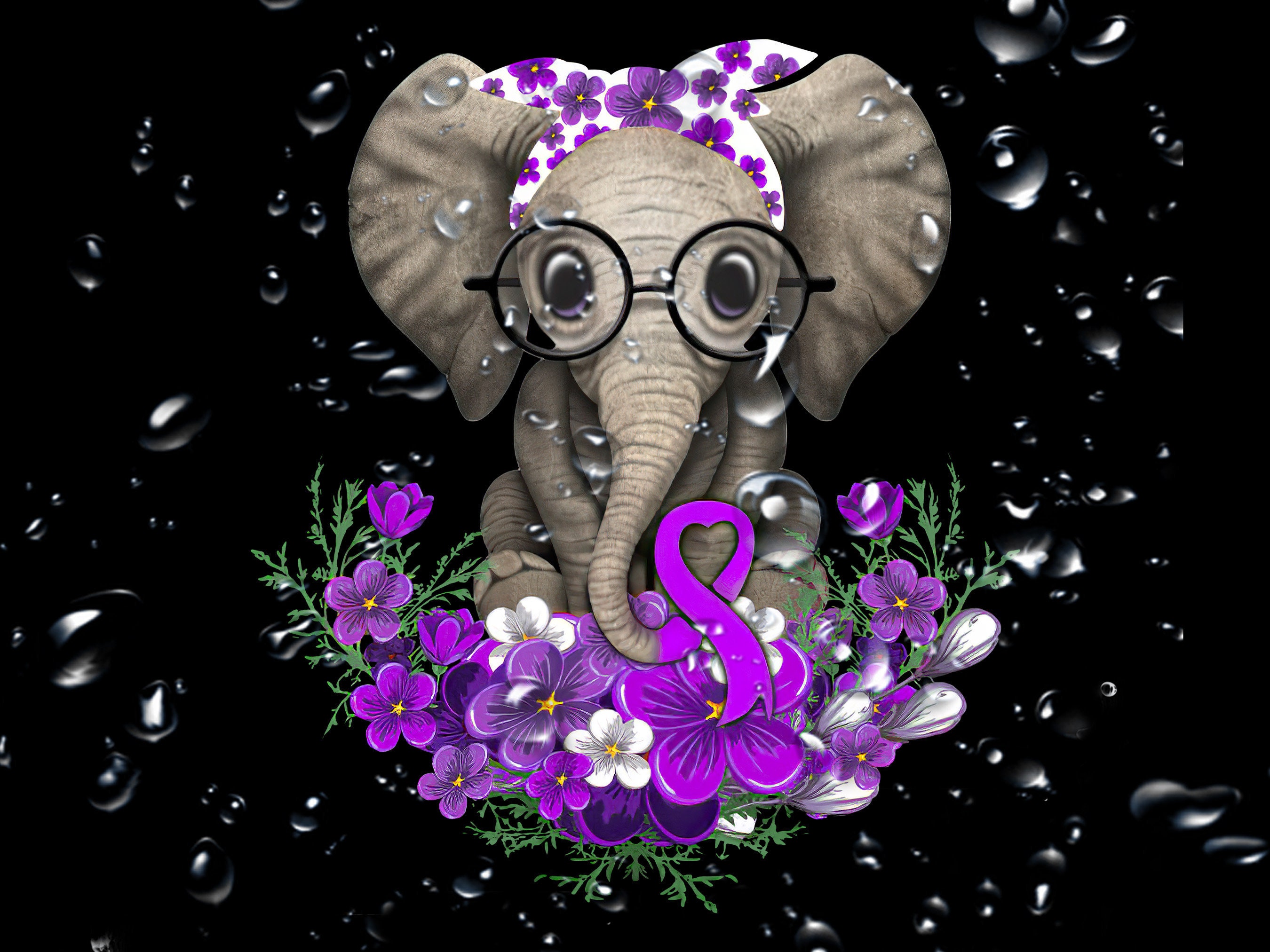 Free Free 224 Alzheimer&#039;s Elephant Svg SVG PNG EPS DXF File
