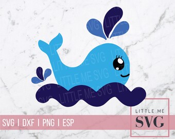 Whale SVG, Ocean animals instant download, cricut cut files, muli layered svg, svg files
