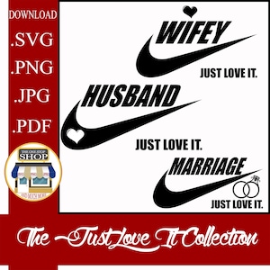 Die just Love It Collection, SVG, PNG, JPG, pdf. Perfekt für Tassen, Hemden, Taschen, etc Cricut Kompatibel