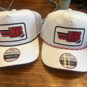 Custom embroidered Patches for hats, bags or clothing. Personalize with any logo, message or artwork. Great for companies, events, or gifts
