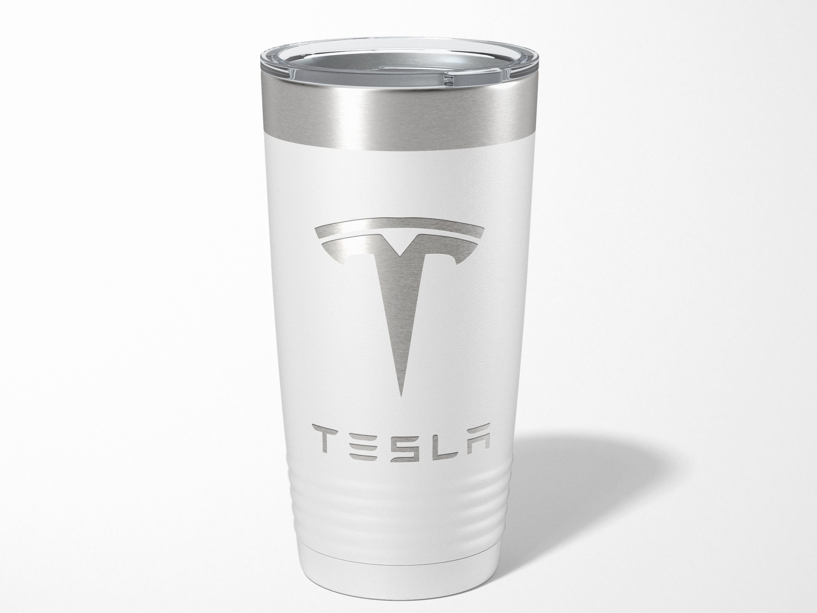 Tesla Owners Club of Alberta XP8400S Silver Stainless Travel Mug