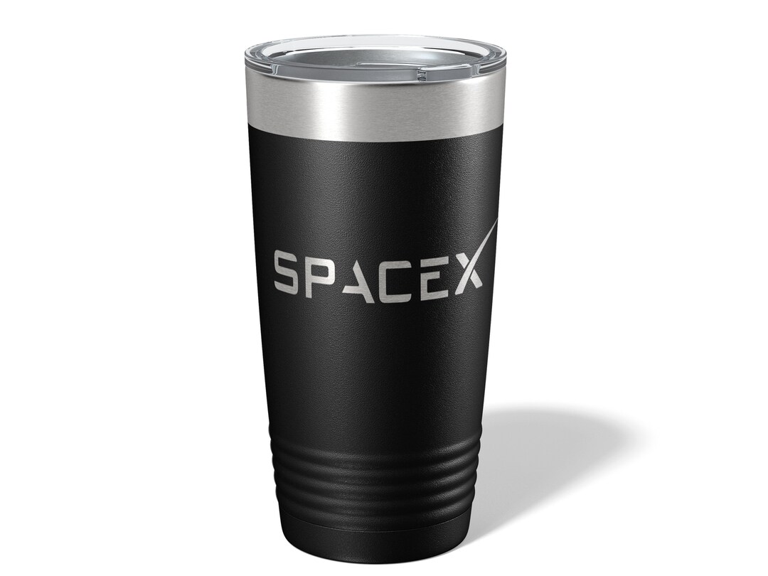 Spacex Insulated Tumbler Can Be Personalized 20 Oz Spacex Tumbler