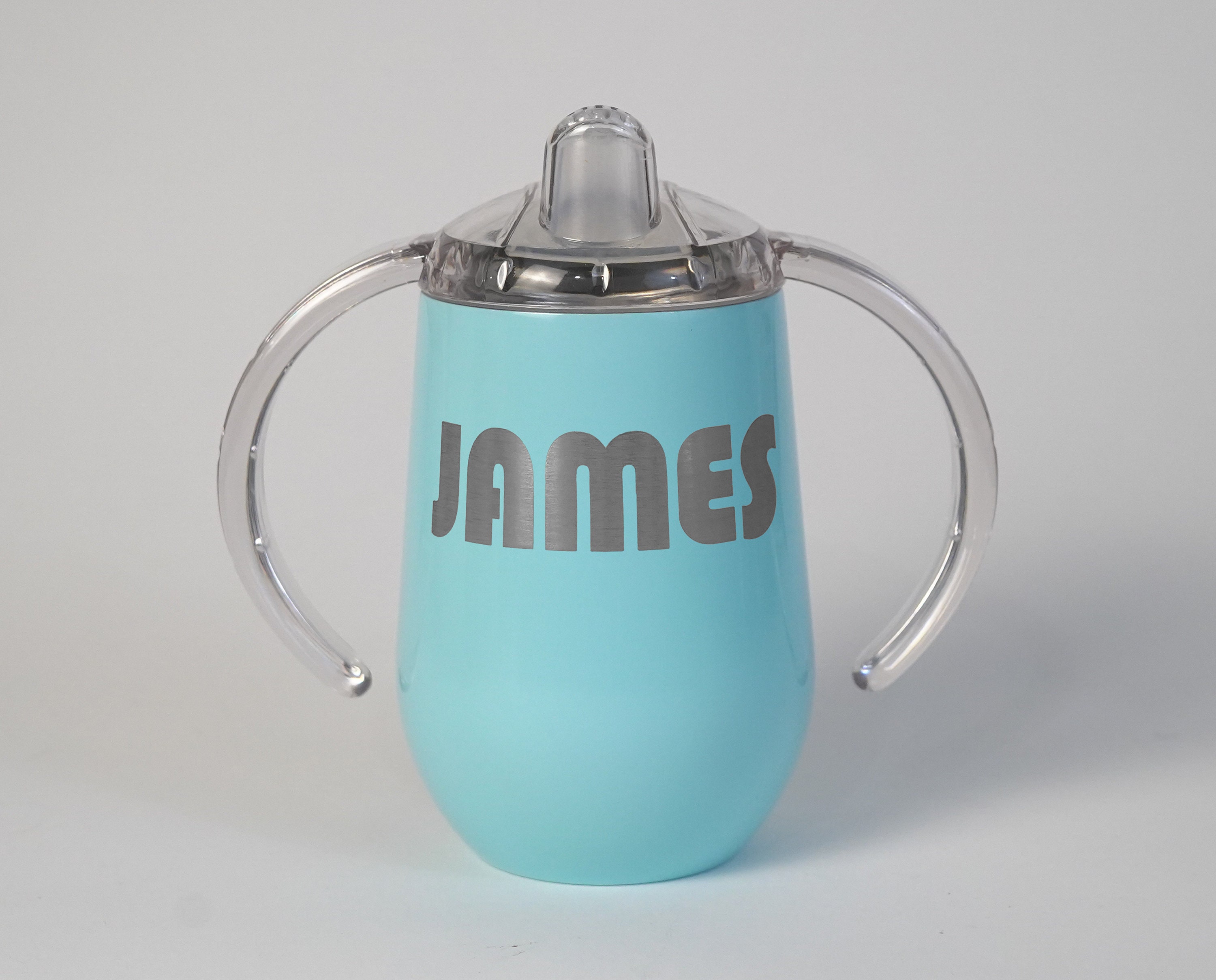 Personalized Sippy Cup, 10 Oz With Removable Handles and Spill