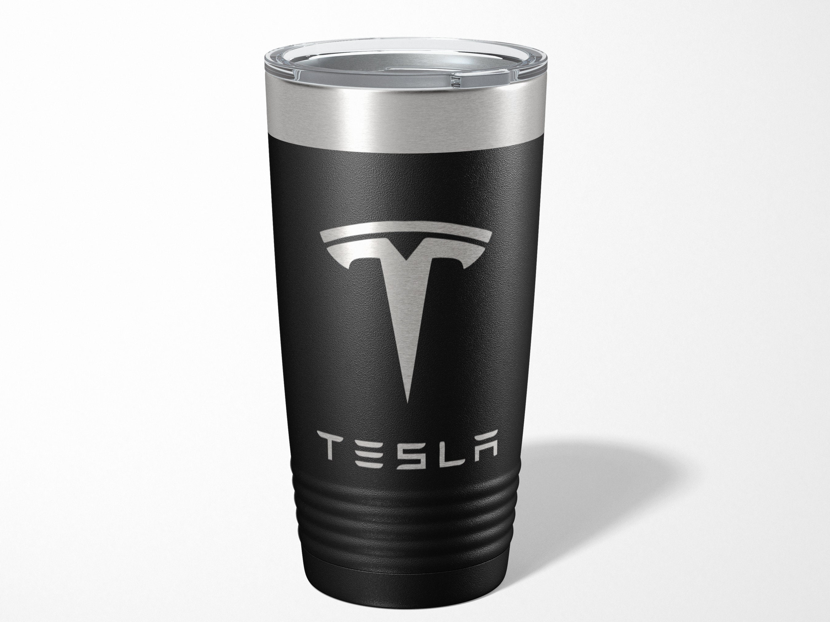  Tesla 20 oz Skinny Insulated Tumbler, Electric : Handmade  Products