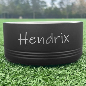 Personalized dog bowl or cat bowl stainless steel Polar Camel Custom pet bowl - gift for dog mom - gift for puppy - 32 oz