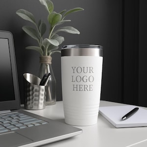 Custom Logo Client Gift – 20oz Polar Camel Tumbler | Personalized Stainless Steel Closing Gift for Real Estate Agents & Sales Professionals