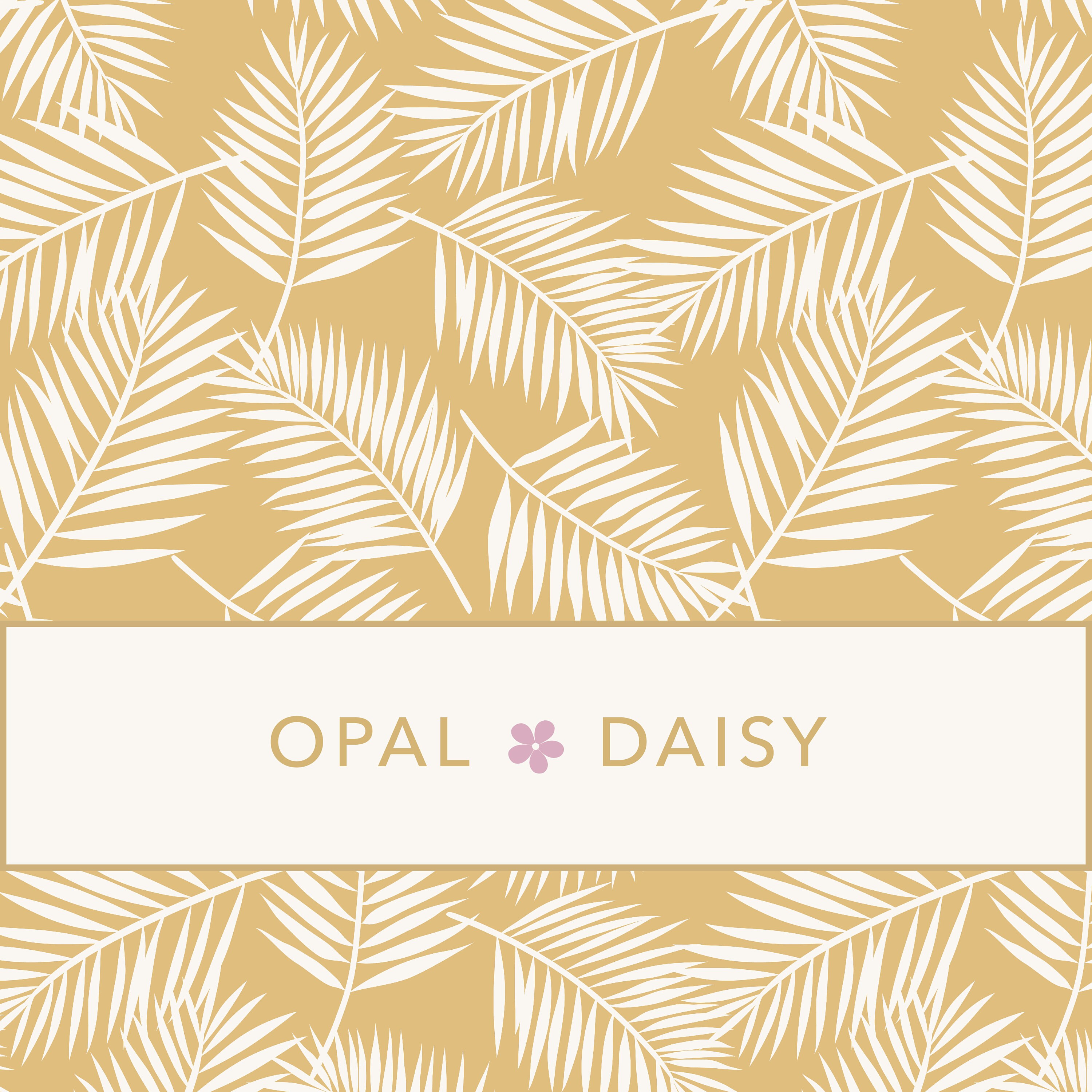 Palm leaves on Sunny - DIGITAL REPEATING PATTERN