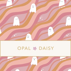 Ghostie swirl on Dusty purple  - DIGITAL REPEATING PATTERN