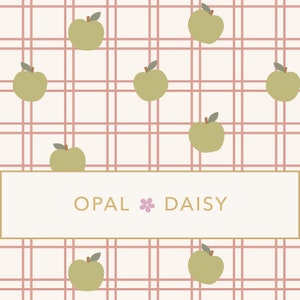 Apfelpicknick auf Papier - DIGITALE WIEDERHOLUNGSMUSTER