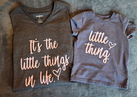 Its the little things in life little thing matching shirts | Etsy