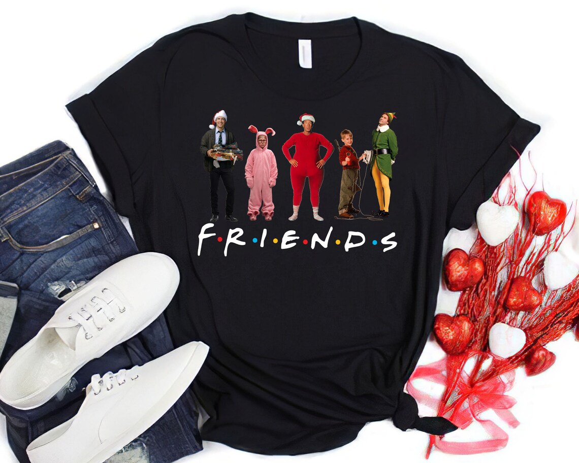 Friends Christmas Shirts 