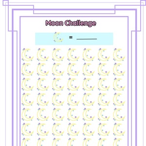 Moon Saving Challenge Scratch Off, Budget Savings Game, Sailor Moon Inspired, Mystery Savings, Low Income Budgeting